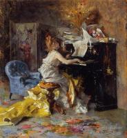 Giovanni Boldini - Woman at a Piano